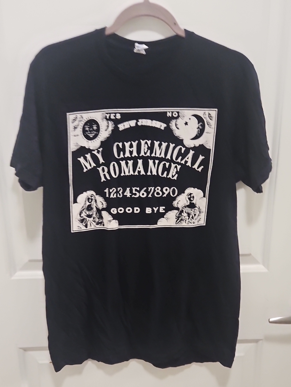 My Chemical Romance New Jersey Ouiji Board Graphic Band T-Shirt Size Medium